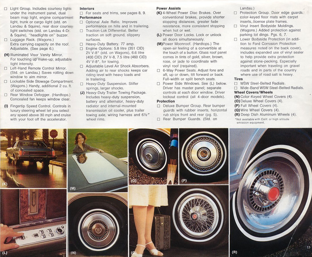 1978 Ford LTD Brochure Page 7